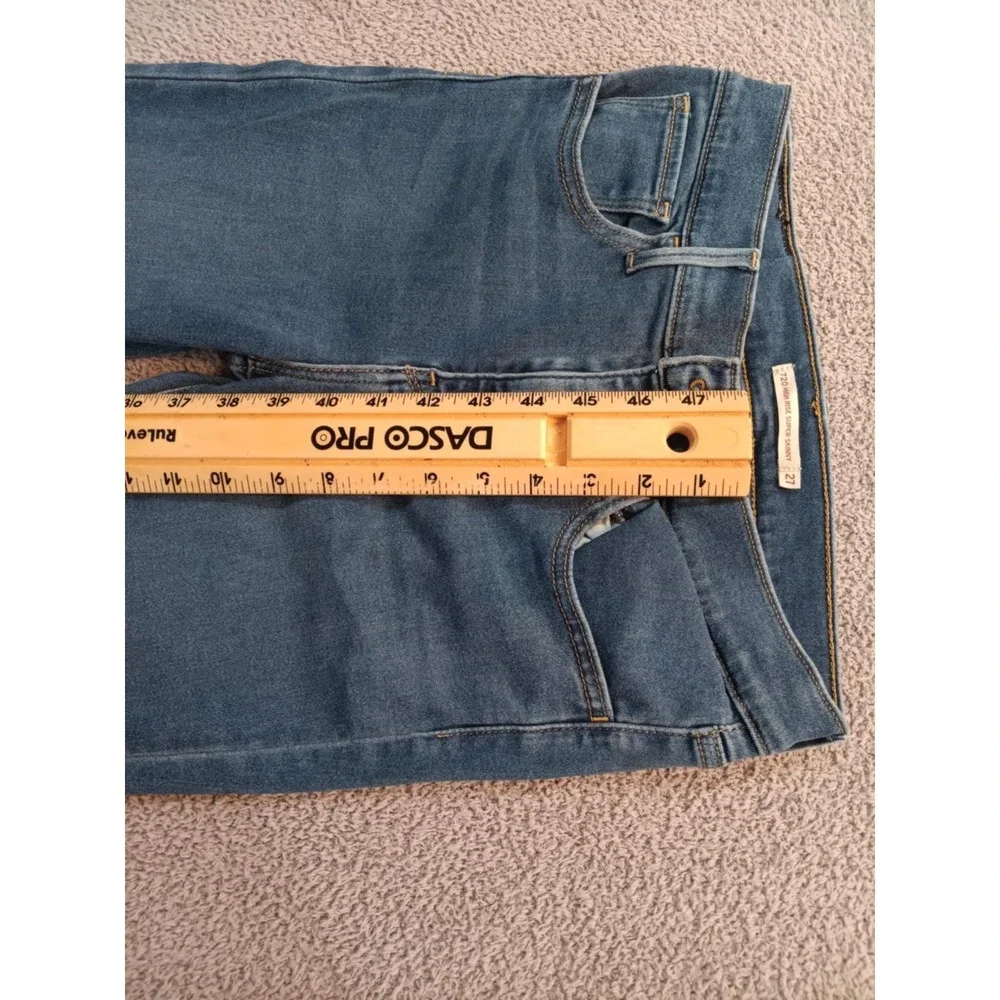 Levi's 720 High Rise Super Skinny Women's W27 L30 Blue Denim Jeans Stretch‎